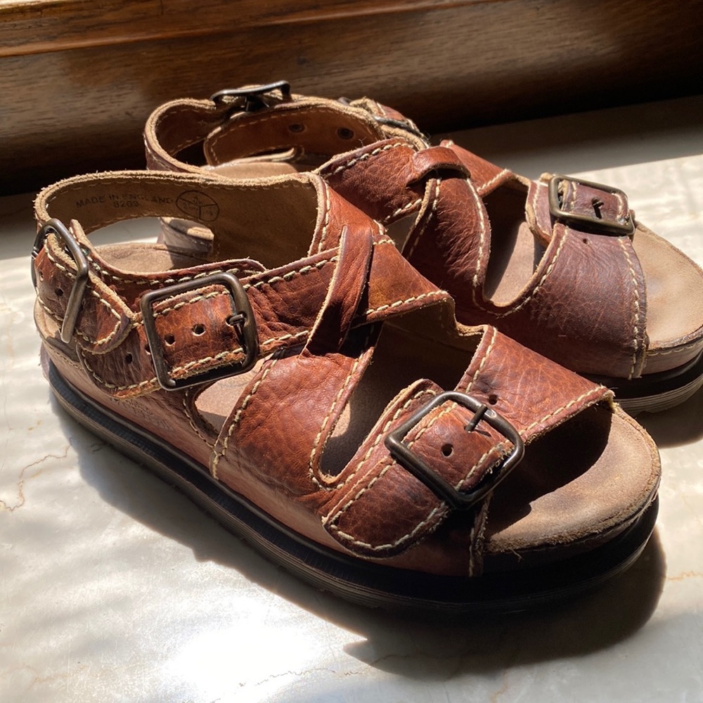 Vintage ‘90s Dr. Martens Women’s Sandals Made in England 8203. Size 5.